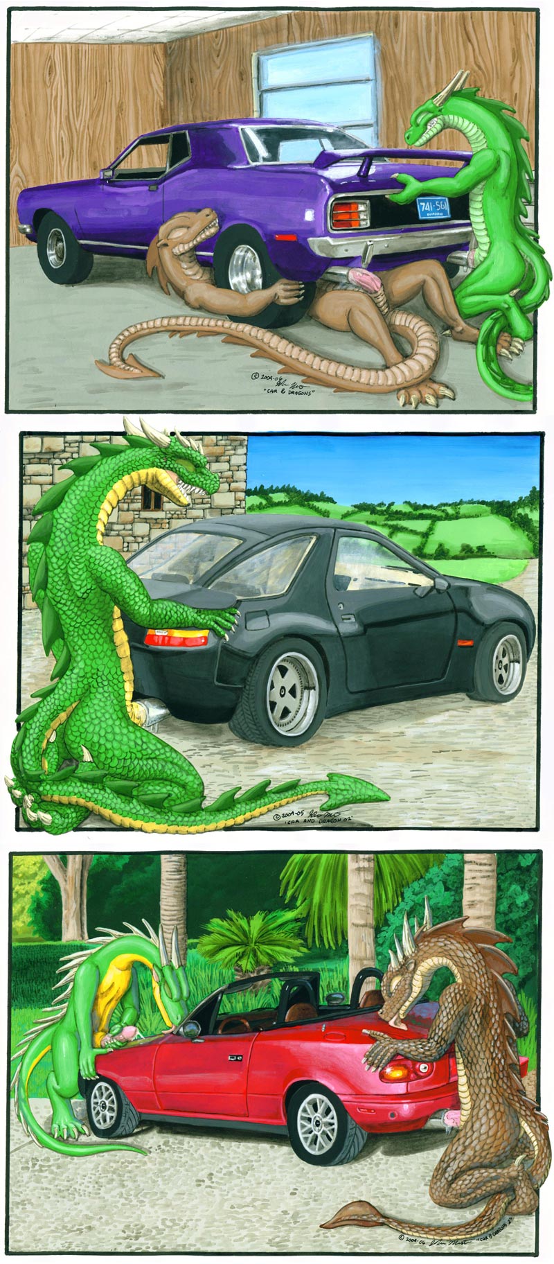 Dinosaurs Having Sex With Cars 55
